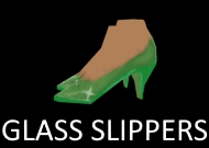 Green Glass Slippers