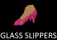 Pink Glass Slippers